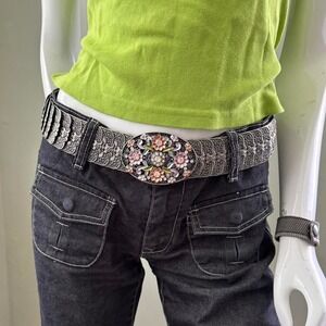 Women's multi colored Belt adjustable